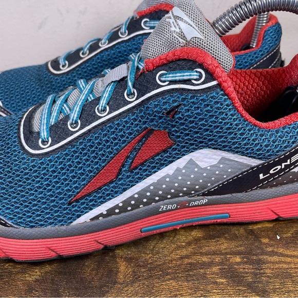 Altra Lone Peak 2.5 Caribbean Gaiter Trap Blue Women’s Shoes Size 7 - Picture 3 of 9